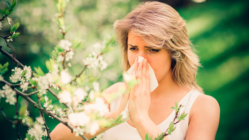 La contaminación ambiental empeora las alergias